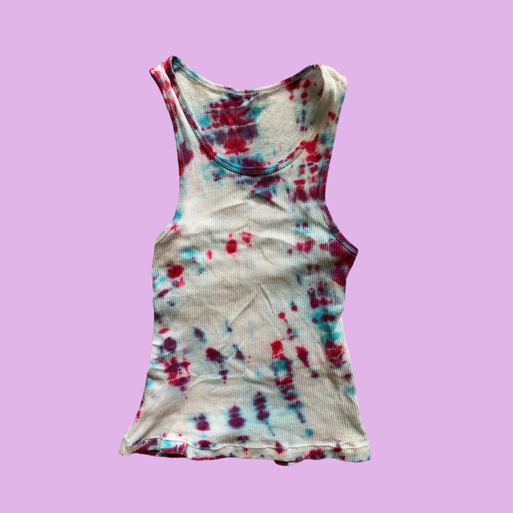TIE DYE MUSCLE TANK